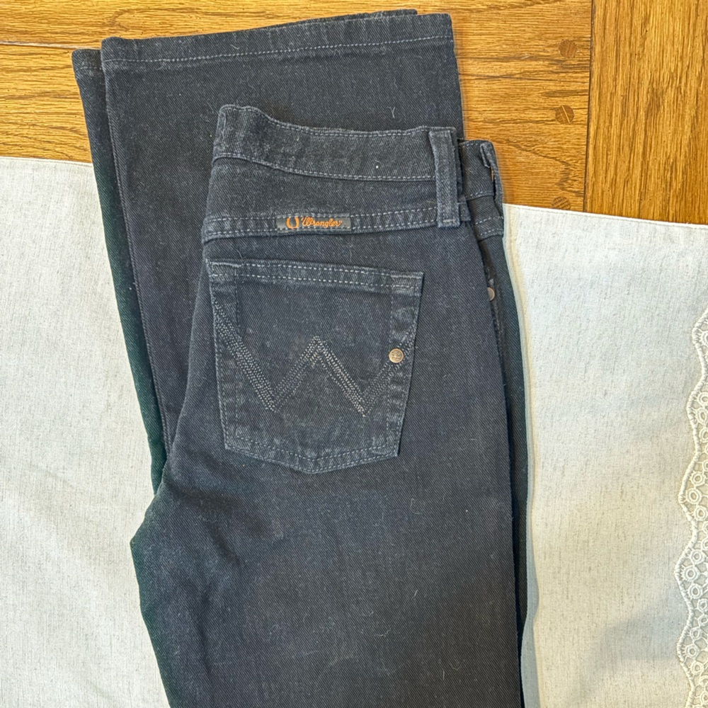 Youth size 14 Wrangler Qbaby bootcut jeans
